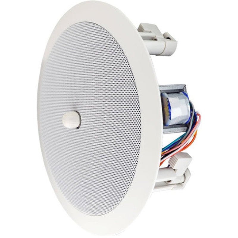 SPECO SPE-SPG66TC: 6.5" 70V Ceiling Speaker with Volume Control