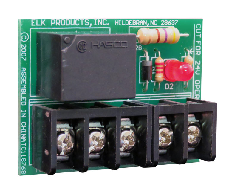 ELK PRODUCTS 912B-6: 12 or 24 Volt (Six-Module) Relay Pack