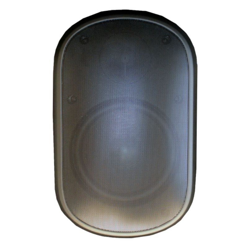 SPECO SPCE50TB-EA: 5.25" Outdoor Speaker with 70V Transformer (Black)