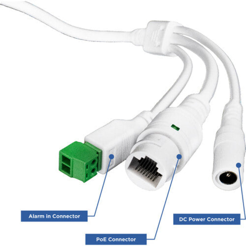 SPECO SPIPC6AM: 6" 15W IP Ceiling Speaker with Mic White
