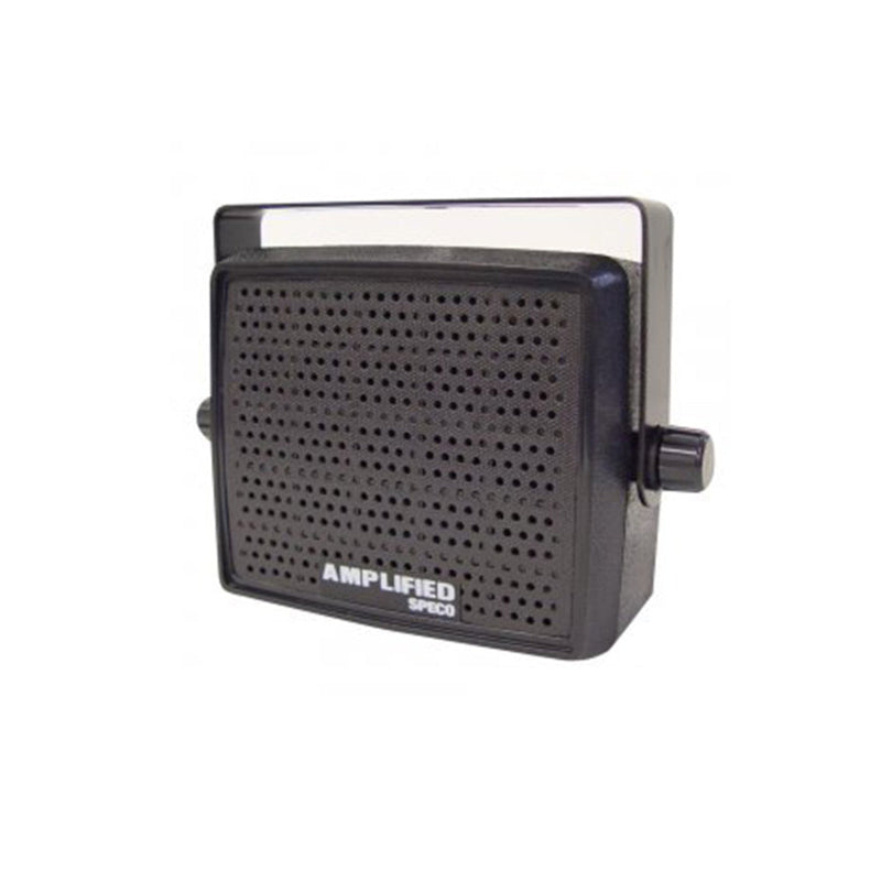 SPECO AE54: 10W Amplified Extension Speaker Black