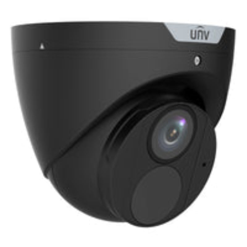 Uniview IPC3614SR-ADF28KM-H-BK: 4MP IR Fixed Eyeball Turret Camera (BLACK)