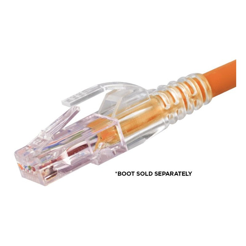 SIMPLY S45-1700: Cat6/6a Unshielded Pass-Through RJ45 Modular Plugs (100ct)