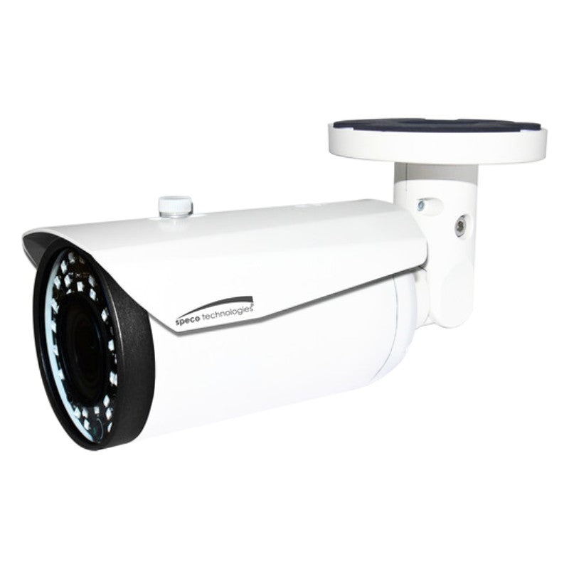 SPECO HLPR1TW: 2MP License Plate Capture Bullet Camera with Night Vision and Varifocal Lens