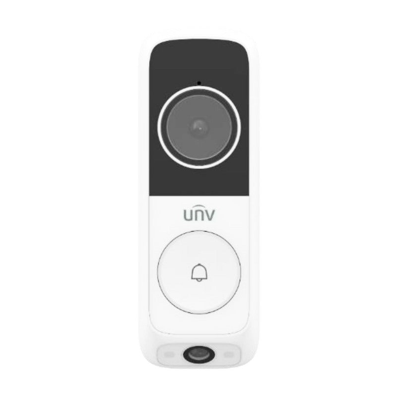 UNIVIEW ED-525B-WB: 2MP Dual-Camera Doorbell