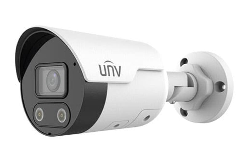 UNIVIEW IPC2124SR3-ADF28KMC-DL: 4MP ColorHunter Dual-Light Bullet Security Camera