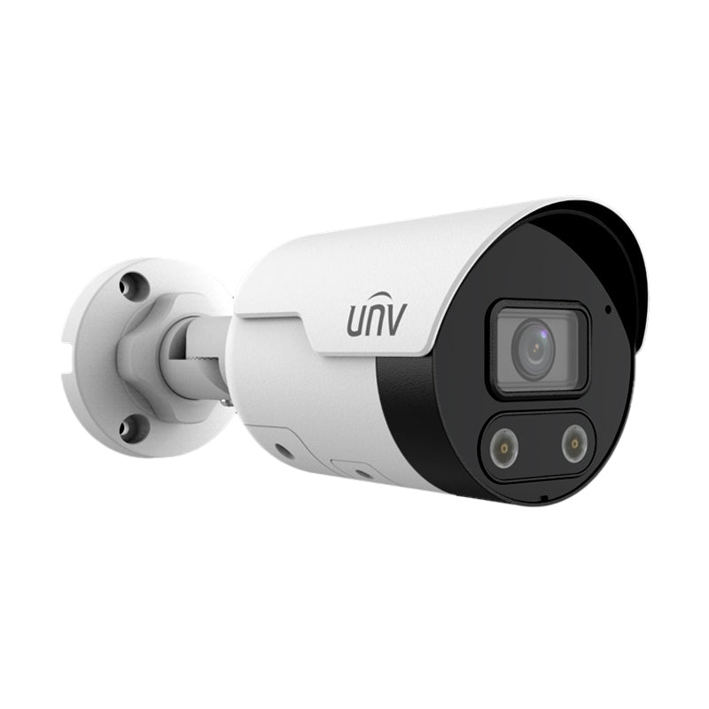 UNIVIEW IPC2124SR3-ADF28KMC-DL: 4MP ColorHunter Dual-Light Bullet Security Camera