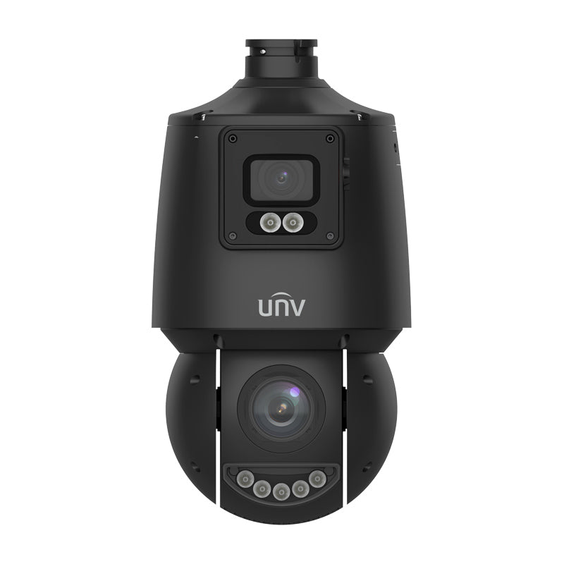 UNIVIEW IPC94144SFW-X25-F40C-BK: 4MP x25 LightHunter Dual-lens PTZ Camera