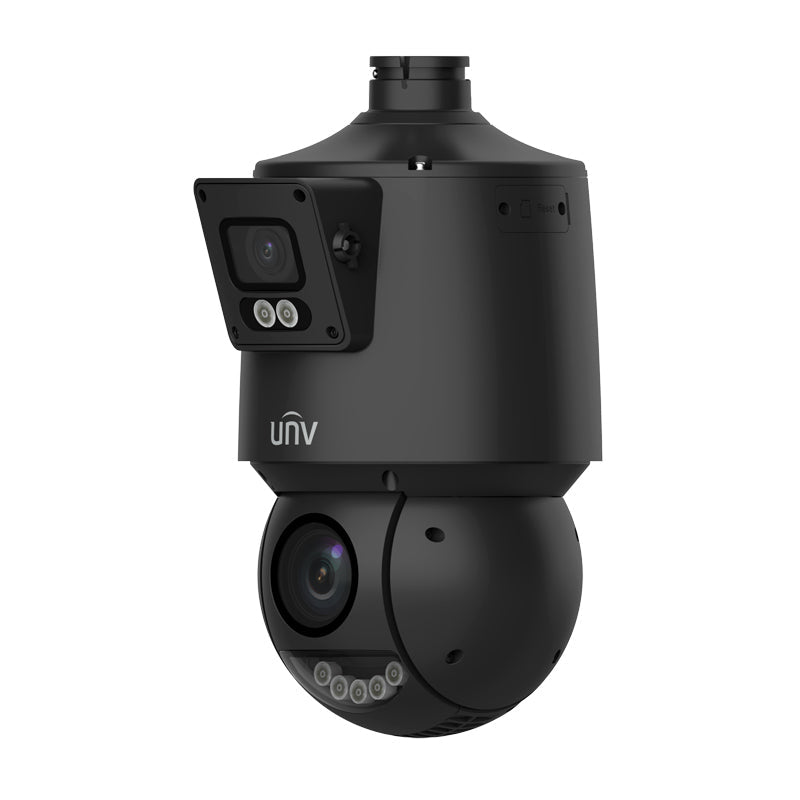 UNIVIEW IPC94144SFW-X25-F40C-BK: 4MP x25 LightHunter Dual-lens PTZ Camera
