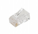 MODULAR CAT6 PLUG FOR SOLID CONDUCTOR (100 LOT) - PAM Distributing Co