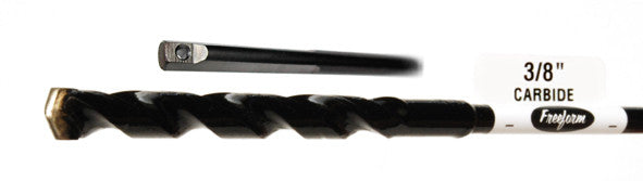 Freeform Carbide Masonry Drill Bits 1/2 " x 24" with 1/4" Bellhanger Flex Shaft - PAM Distributing Co