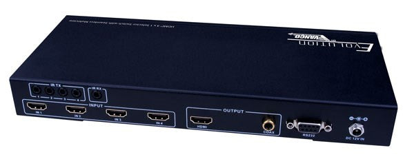 Vanco Evolution HDMI® 4 x 1 Selector Switch with Seamless Switching and Multiview - PAM Distributing Co - 3