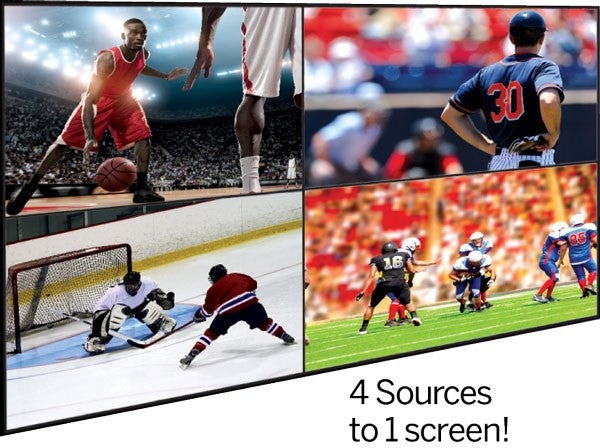 Vanco Evolution HDMI® 4 x 1 Selector Switch with Seamless Switching and Multiview - PAM Distributing Co - 7