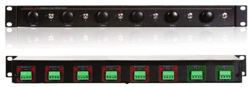 Factor VC-6 Speaker Selector Impedance matching 6 Stereo Zones - PAM Distributing Co