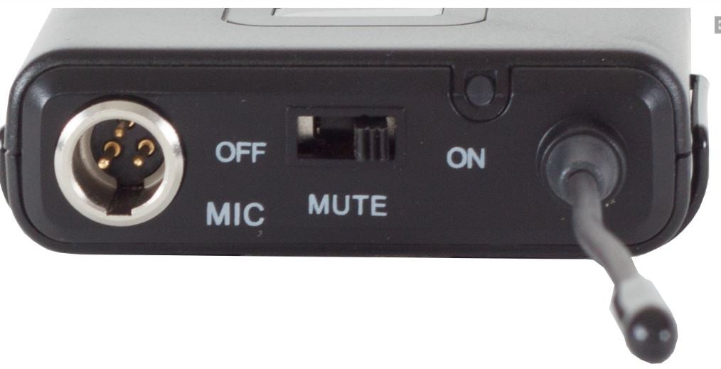 FACTOR WPB-08 Beltpack Transmitter with LCD Status Indicator - PAM Distributing Co - 2