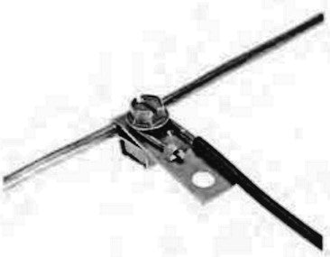 GROUND STRAP Connects #4 or #6 AWG to #10 AWG copper ground wire - PAM Distributing Co