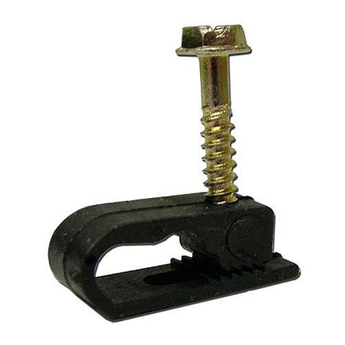 FLEXABLE CABLE CLIP Dual 1/2" SCREW 100 LOT - PAM Distributing Co