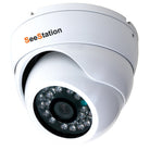 SeeStation (AHD) DOME CAMERA 1MP/720P 3.6mm Analog High Definition  Auto Iris Lens 12VDC - PAM Distributing Co