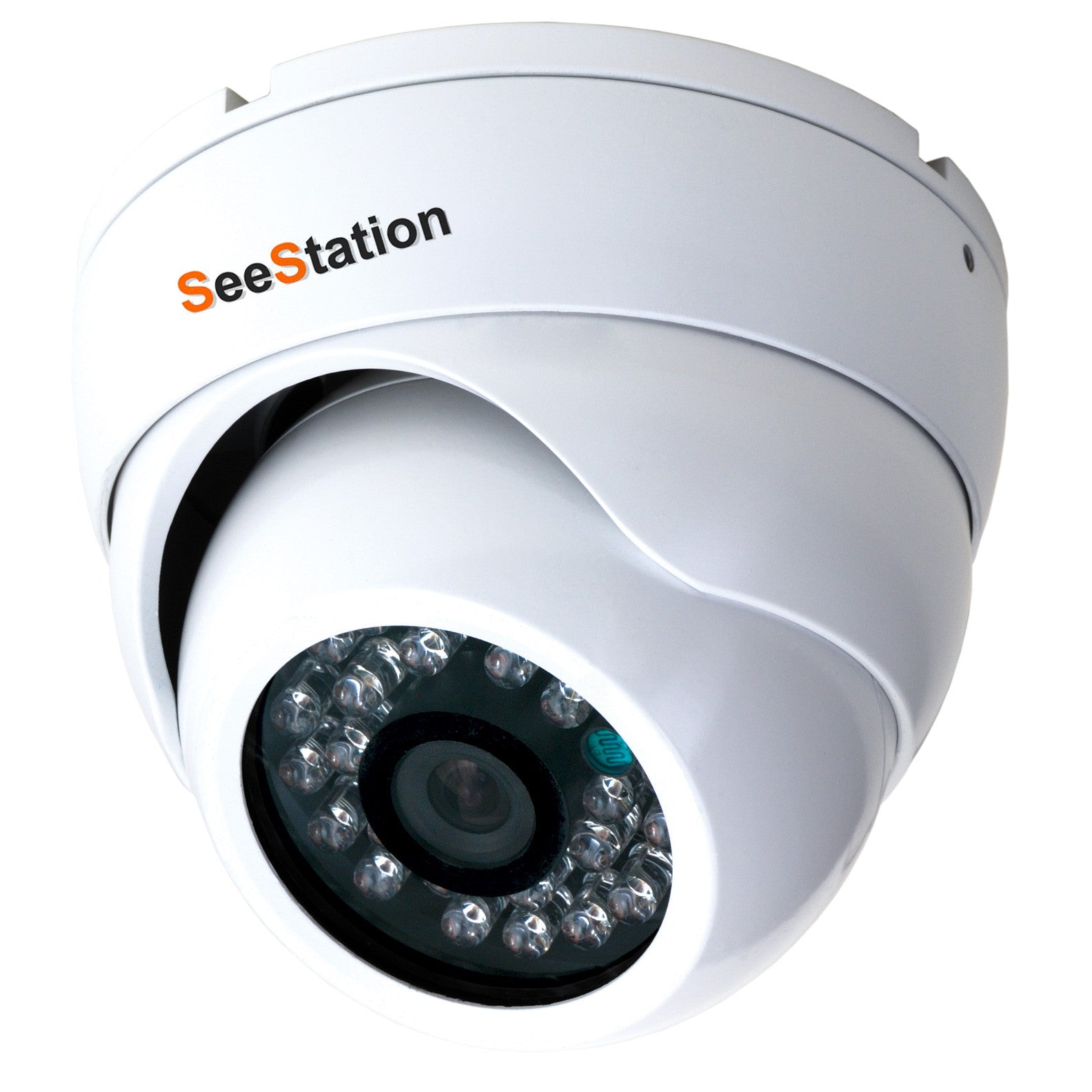 SeeStation (AHD) DOME CAMERA 1MP/720P 3.6mm Analog High Definition Auto Iris Lens 12VDC - PAM Distributing Co