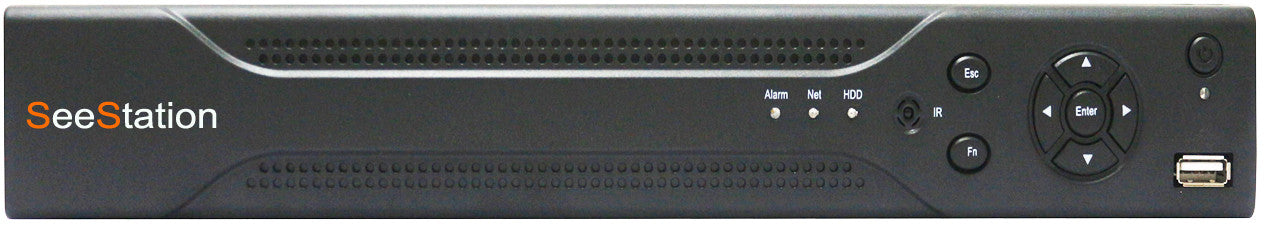 SeeStation 8 Channel Hybrid DVR 1080P 2MP 4 in 1 Technology TVI+AHD+CVBS+Standard Analog - PAM Distributing Co