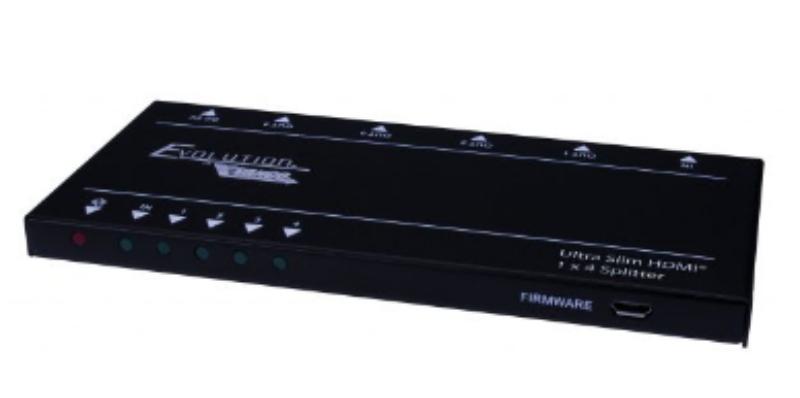 VANCO VAN-EVSLIM14: Evolution HDMI 1×4 Splitter UHD