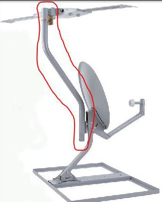 Winegard DS 1000 Off-Air / Satellite Universal Home Mount (DS-1000) - PAM Distributing Co