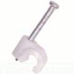 Cable Clip For Ground Wire Gray (100 LOT) - PAM Distributing Co