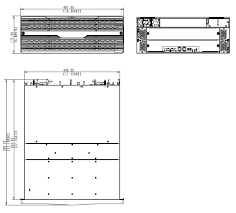 High density The innovative enclosure with 589mm depth and 4U height that holds up to 24 disks, is space-saving and applicable to the standard rack-mounted scenarios.