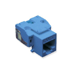 RJ45 MOD-CAT5 ENH (BLUE) - PAM Distributing Co