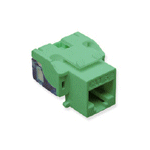 RJ45 MOD-CAT5 ENH (GREEN) - PAM Distributing Co