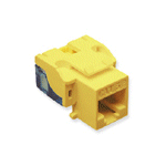 RJ45 MOD-CAT5 ENH (YELLOW) - PAM Distributing Co