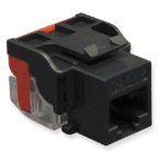 CAT 6 MODULE BLACK - PAM Distributing Co