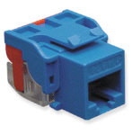 CAT 6 MODULE BLUE - PAM Distributing Co