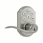 Kwikset 99120-005 Deadbolt Traditional Lever Satin Nickel (Z-WAVE) - PAM Distributing Co
