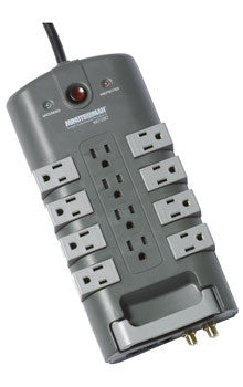 MinutemanаЂа MMS7120RCT SURGE PROTECTOR 12-Outlet/8-Rotating Outlet with coax and phone line protection - PAM Distributing Co