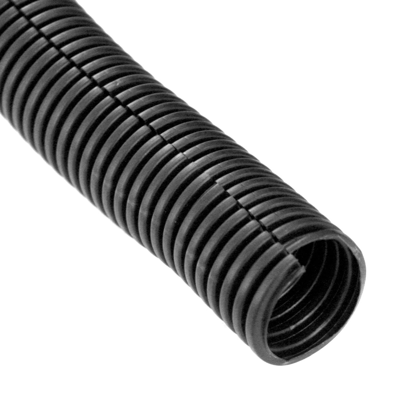 Split Loom 1/4" x 100' Black Automotive Grade - PAM Distributing Co
