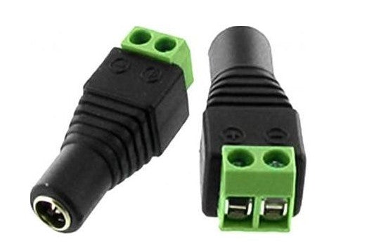 SeeStation 2.1 mm Female DC to Screw Terminal Power Plug - PAM Distributing Co