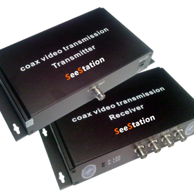 SeeStation 4 CAMERAS~1 COAX  (Audio & Video Multiplexer) - PAM Distributing Co