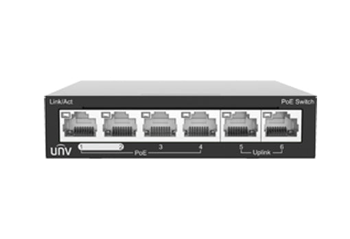 UNIVIEW NSW2020-6T-POE-IN: Ethernet PoE Switch