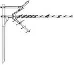 WINEGARD TV Antenna UHF Mid Range Fringe - PAM Distributing Co