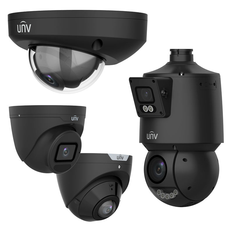 Black Uniview Cameras