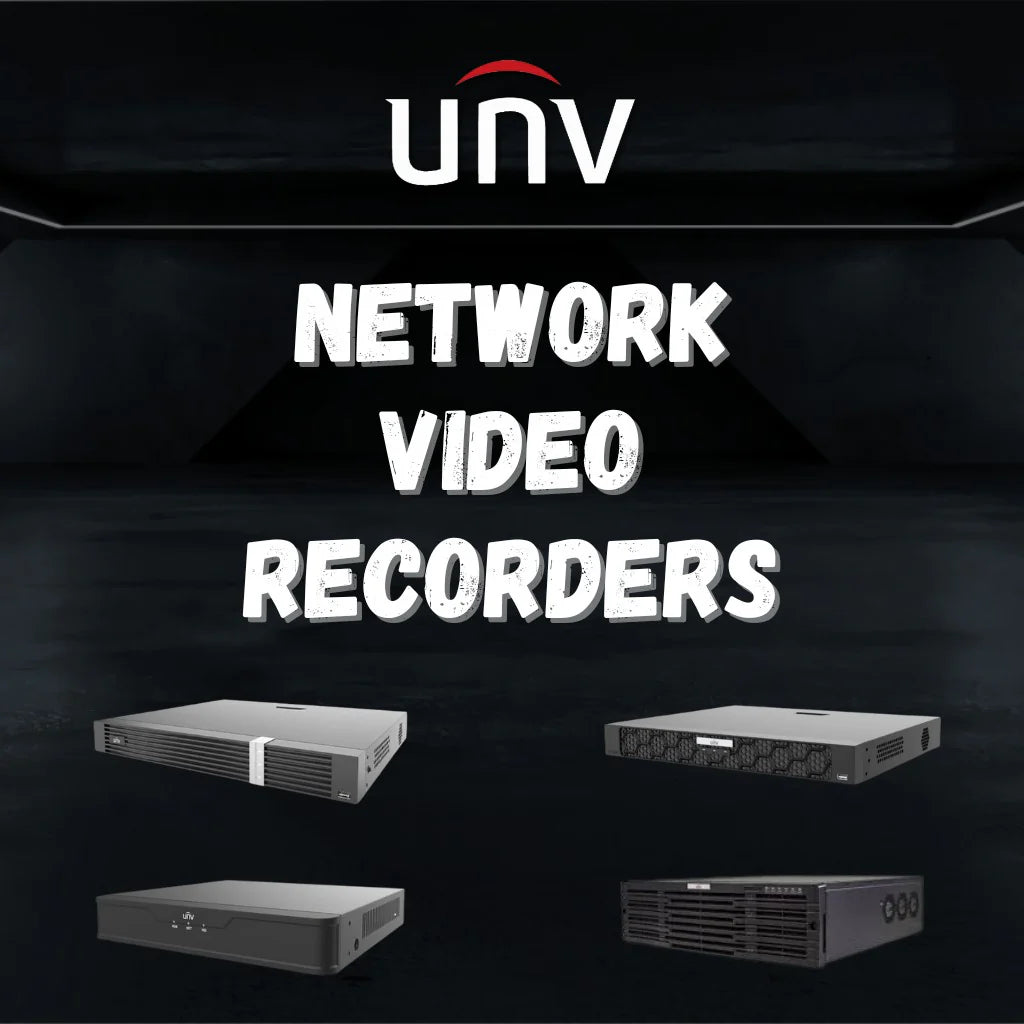 All Uniview Network Video Recorders (NVR)