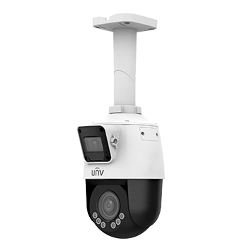 UNIVIEW IPC9312LFW-AF28-2X4: 2x2MP LightHunter Dual-lens PTZ Security Camera