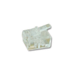 MODULAR PLUG 4 CONDUCTOR 6 POSITION FOR ROUND CABLE (100lOT) - PAM Distributing Co