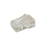 MODULAR PLUG RJ45 8 CONDUCTOR ROUND SOLID CONDUCTOR (100 LOT) - PAM Distributing Co