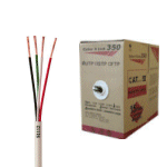 22-4 SOLID PHONE/STATION WIRE BEIGE 1000' BOX - PAM Distributing Co