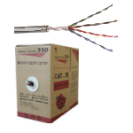 CAT 5E 350 MHz SOLID COPPER GRAY 1000' BOX - PAM Distributing Co - 1