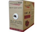 CAT 5E 350 MHz SOLID COPPER RED 1000' BOX - PAM Distributing Co