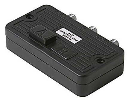 AB-4: 2-Way Coaxial A/B (AB) Switch for Off-Air Antenna & Cable TV ...