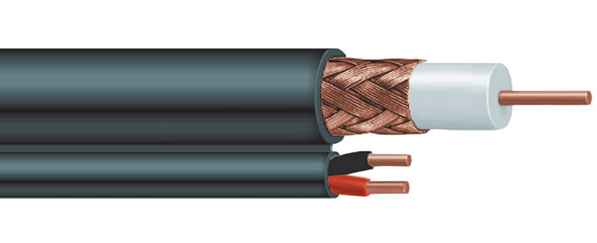 RG 59U With Siamese 18-2 Power Cable for CCTV - PAM Distributing Co